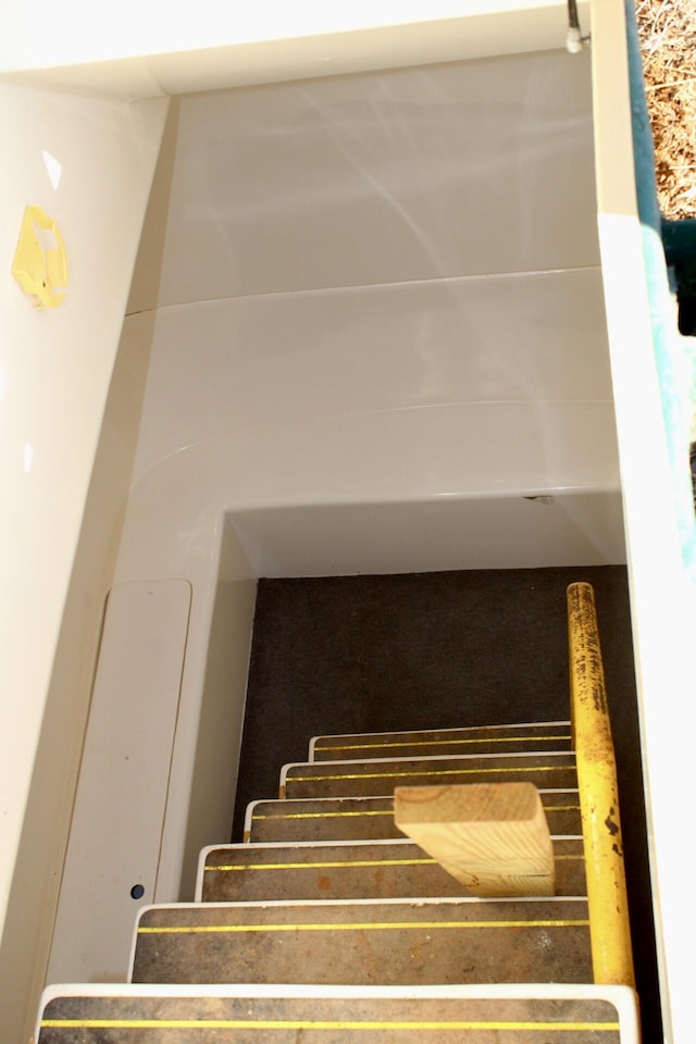 view of staircase