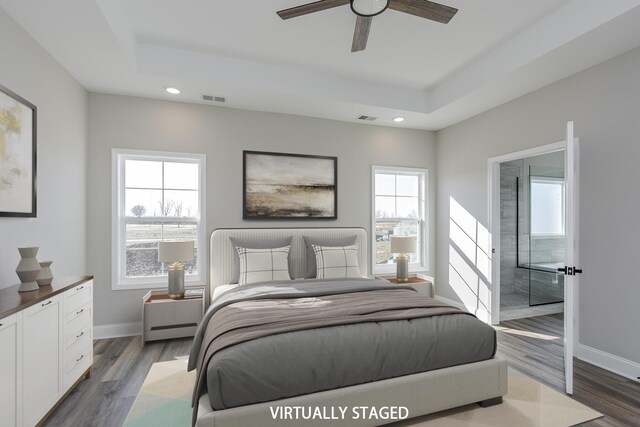 100 Zane Ln, Nicholasville, KY 40356 - bedroom featuring recessed lighting, baseboards, and visible vents
