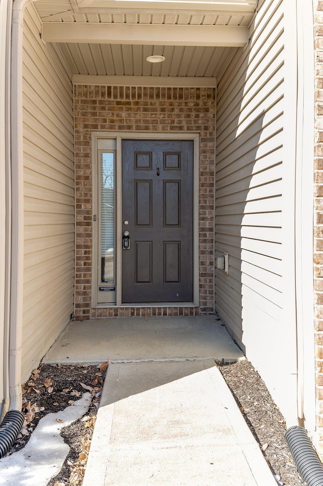 view of property entrance