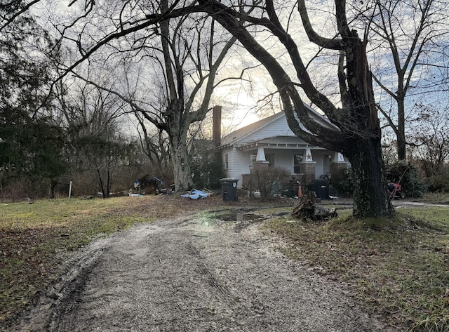 view of front of house