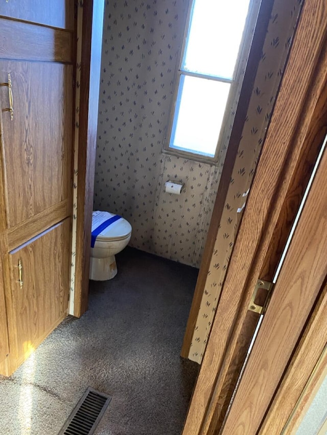 bathroom with toilet