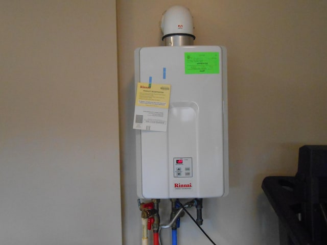 utilities featuring water heater