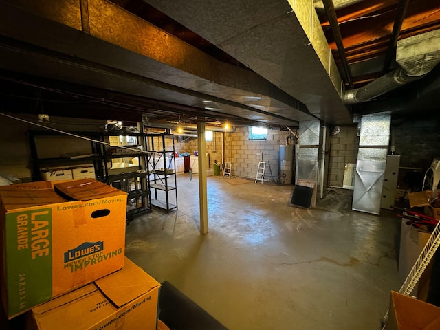 1952-1954 Fontaine Rd, Lexington, KY 40502 - below grade area featuring heating unit and gas water heater