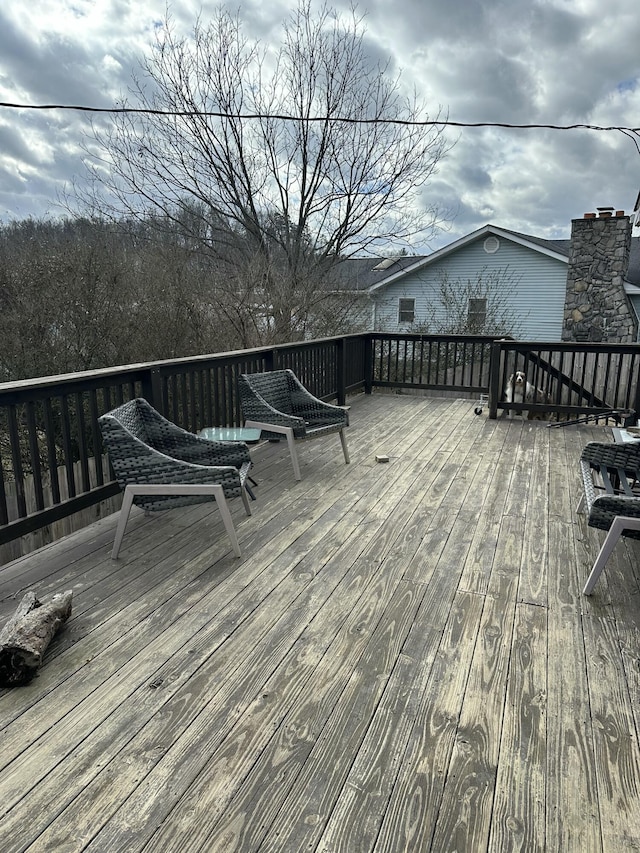 view of deck