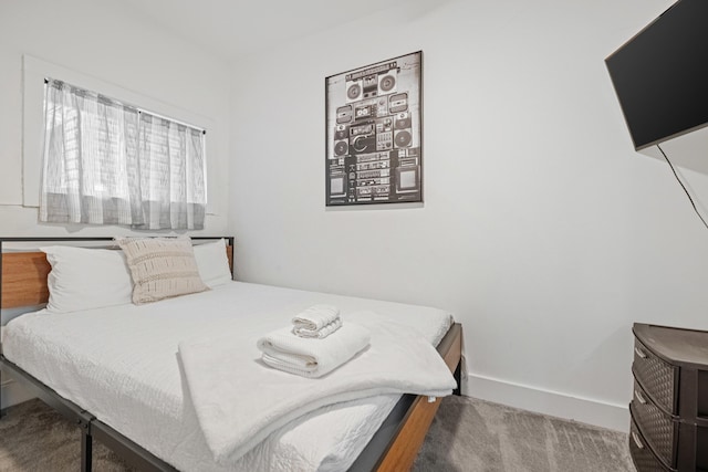 bedroom featuring carpet floors