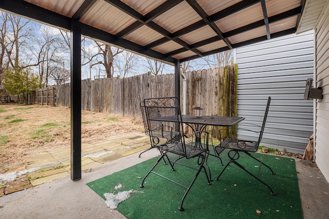 view of patio / terrace