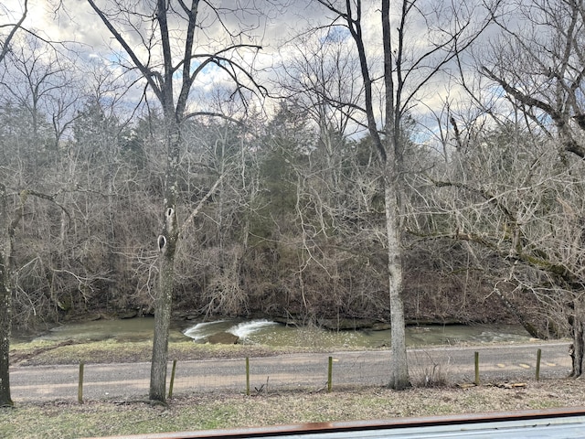 view of yard featuring a water view