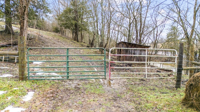 view of gate