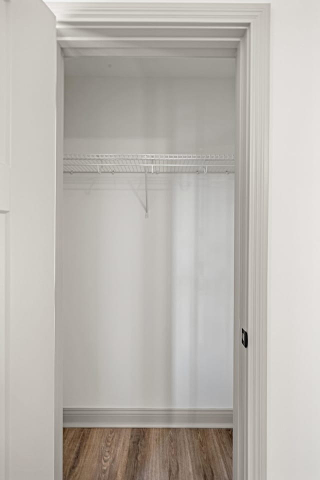 view of closet