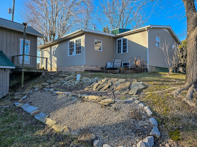 view of rear view of house