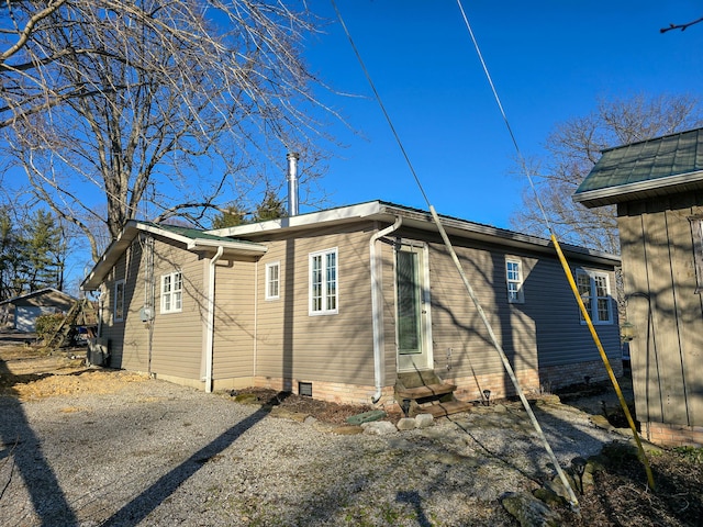 view of property exterior