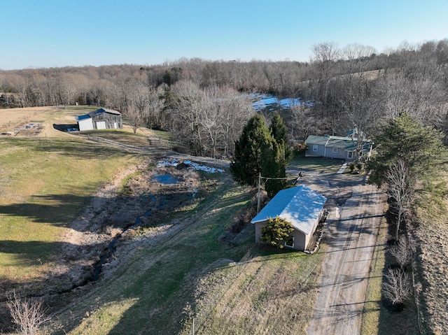 aerial view