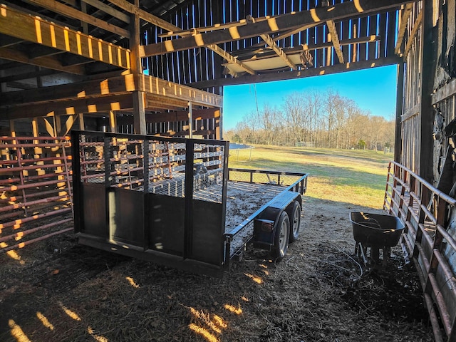 view of stable