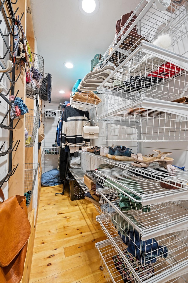 view of storage room