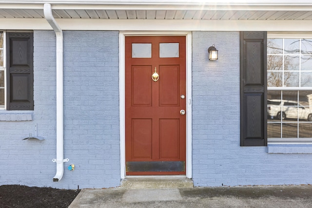 view of property entrance