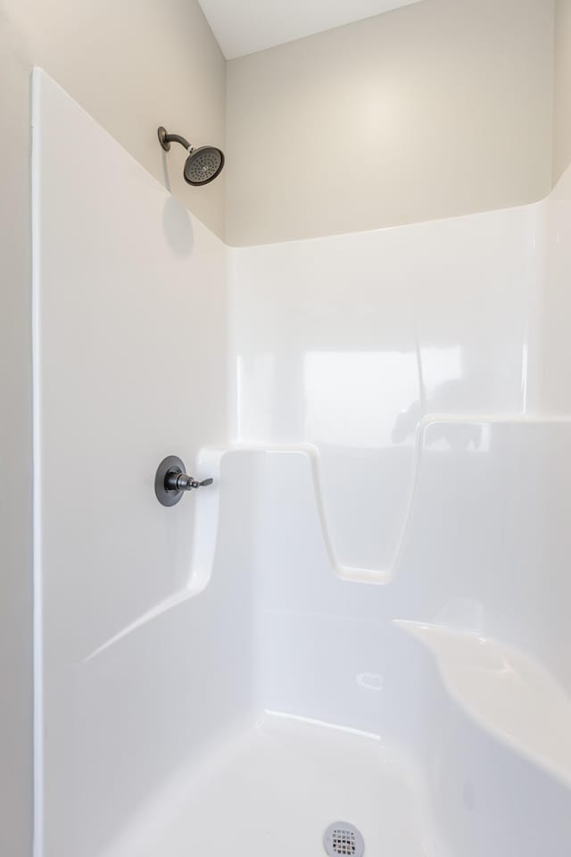 full bath with walk in shower
