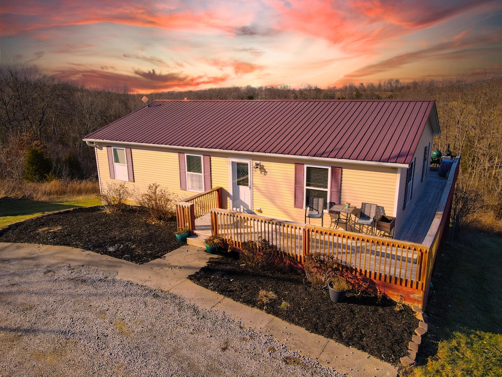 view of ranch-style home