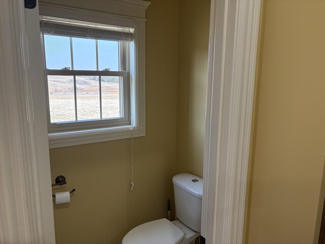 bathroom with toilet