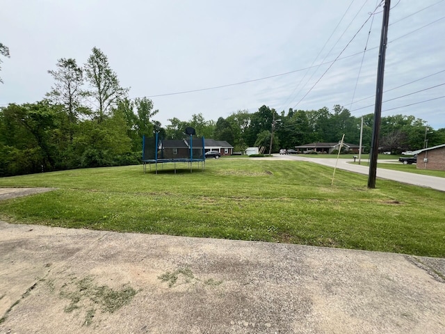 5 Keeton Ave, West Liberty, KY 41472 - view of green lawn with a trampoline