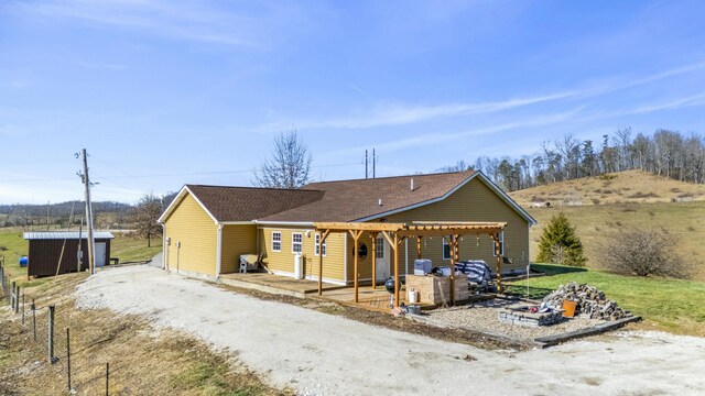 view of ranch-style home