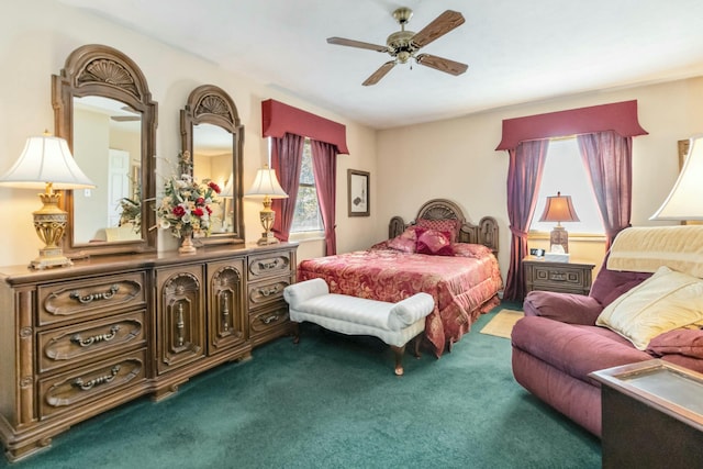 125 Thomas St, Somerset, KY 42503 - bedroom featuring a ceiling fan and carpet flooring