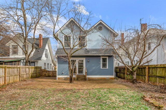 view of rear view of house