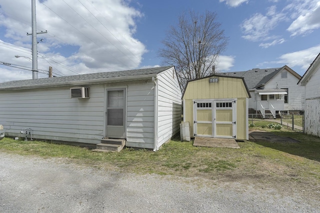 exterior space with entry steps and fence