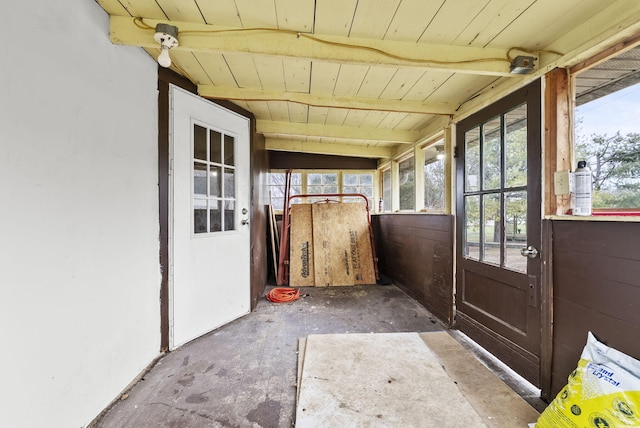 exterior space featuring an outbuilding