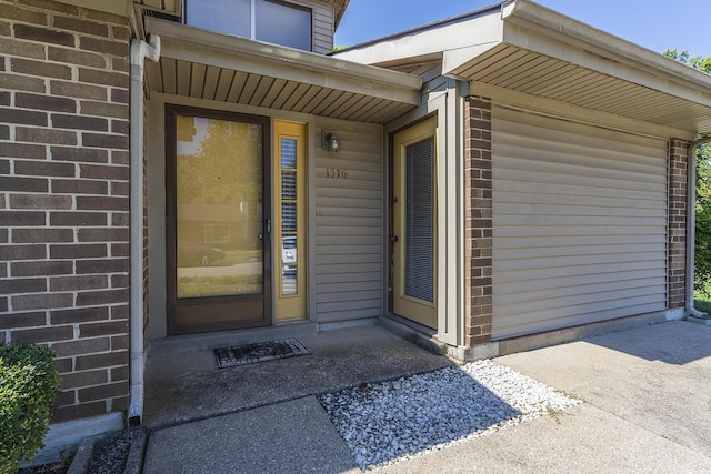 view of entrance to property