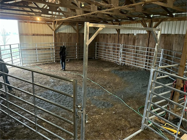 view of stable