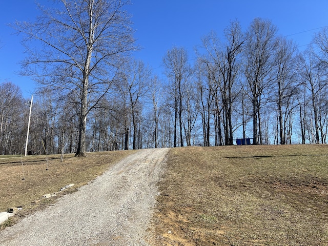 view of road