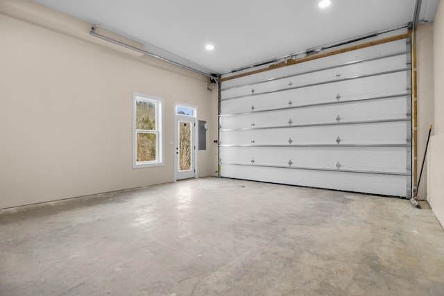 780 Lake Rd, London, KY 40741 - garage with recessed lighting and electric panel
