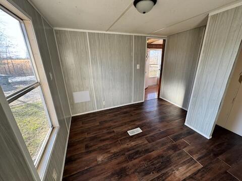 222 Ore Mines Rd, Owingsville, KY 40360 - empty room featuring dark wood-style floors