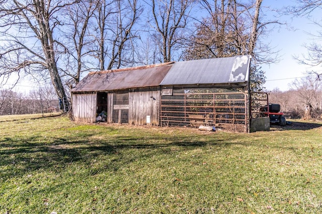 228 Jolly Ridge Rd, Richmond, KY 40475 - view of poultry coop with a lawn
