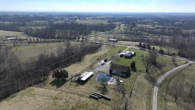 228 Jolly Ridge Rd, Richmond, KY 40475 - aerial view of property's location with rural landscape