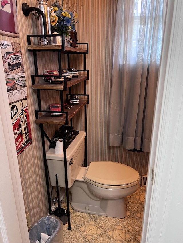 bathroom with toilet