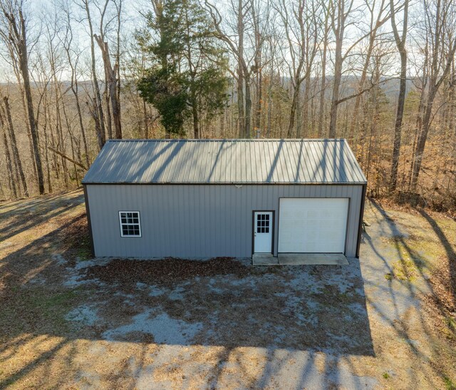 view of yard with an outdoor fire pit