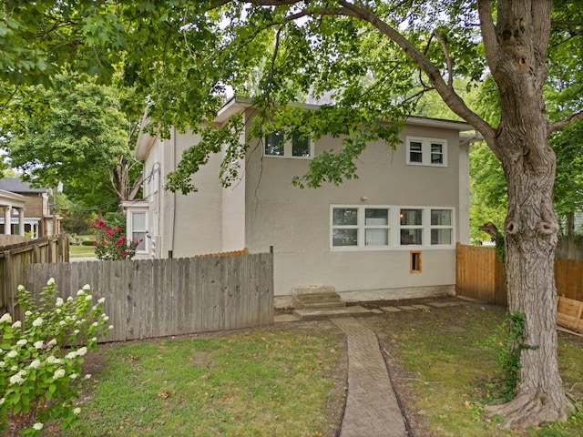 view of rear view of house