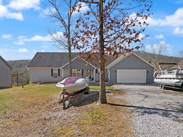 view of ranch-style home