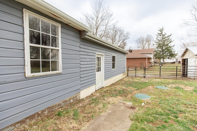 view of side of home