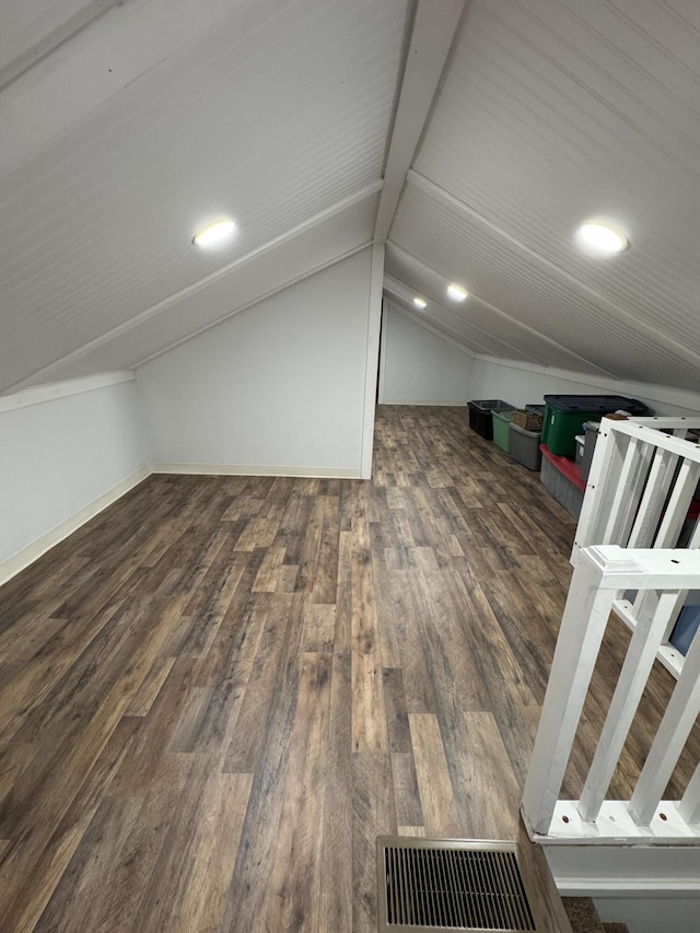 6002 Edmonton Rd, Columbia, KY 42728 - bonus room with lofted ceiling, wood finished floors, and recessed lighting