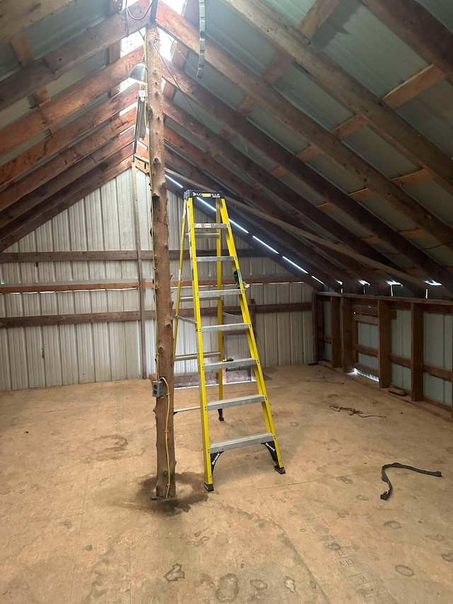 6002 Edmonton Rd, Columbia, KY 42728 - view of unfinished attic