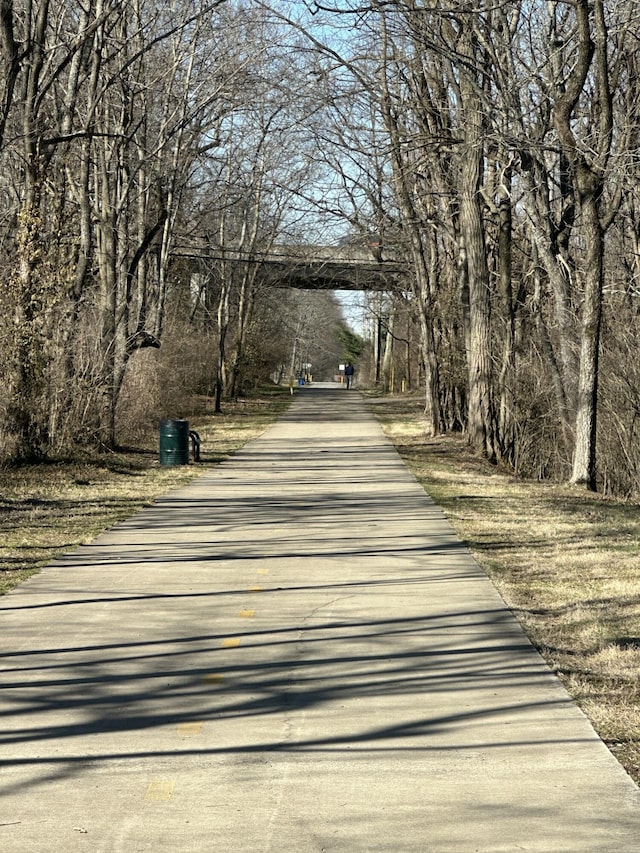 view of road