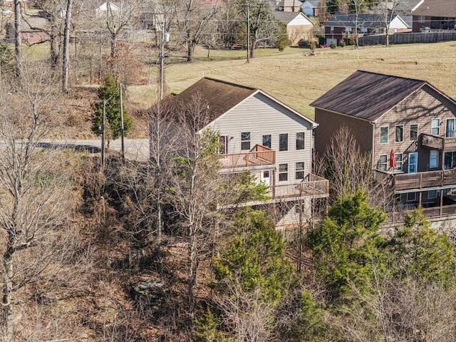 view of rear view of house