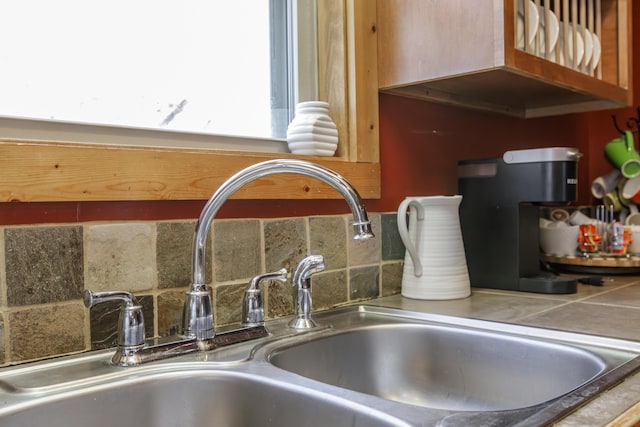 details featuring sink