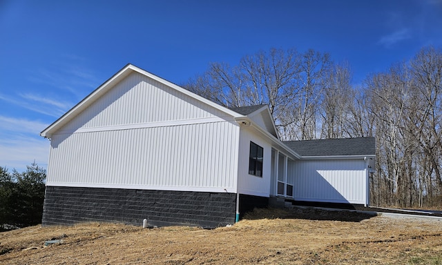 view of home's exterior