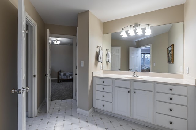 312 Avawam Dr, Richmond, KY 40475 - bathroom featuring vanity and baseboards
