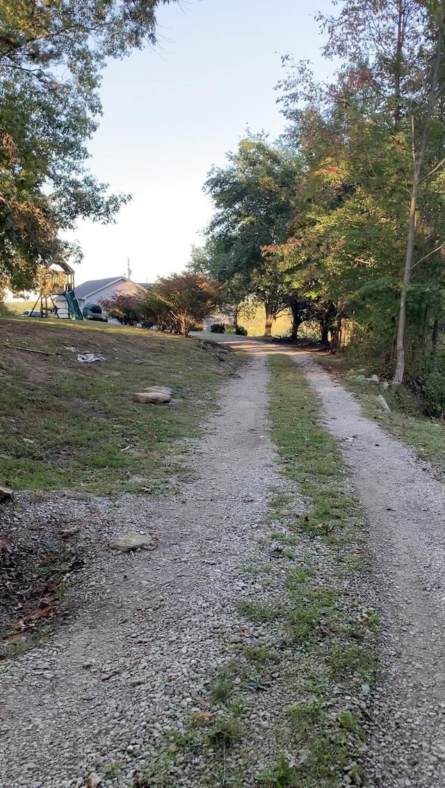 view of road