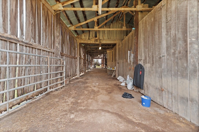 view of stable