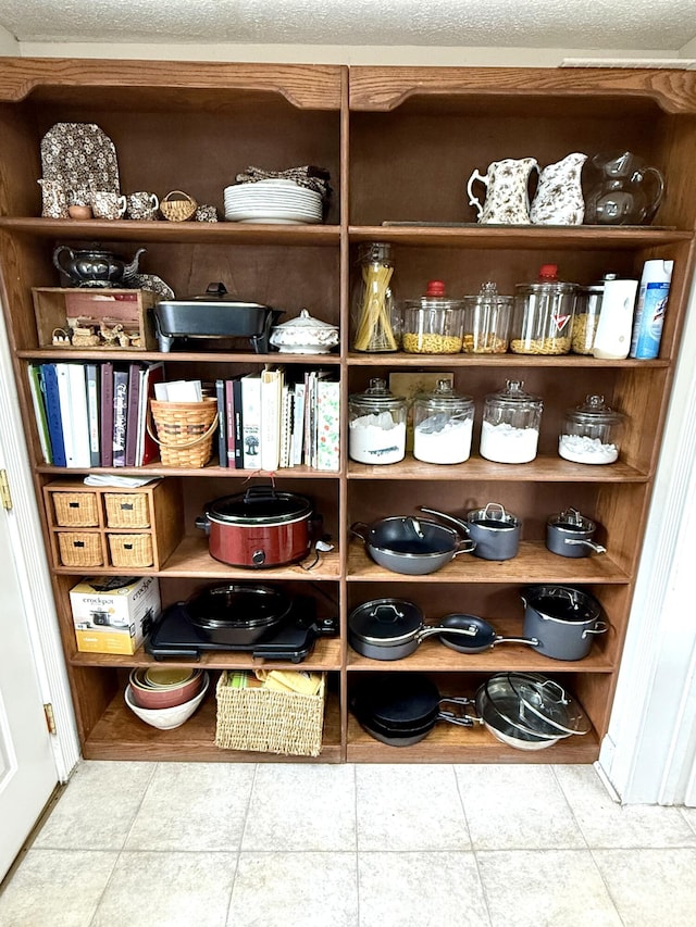 view of pantry